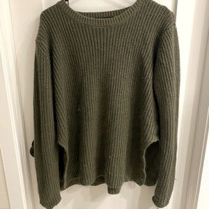 Forever21 knit sweater with side slits